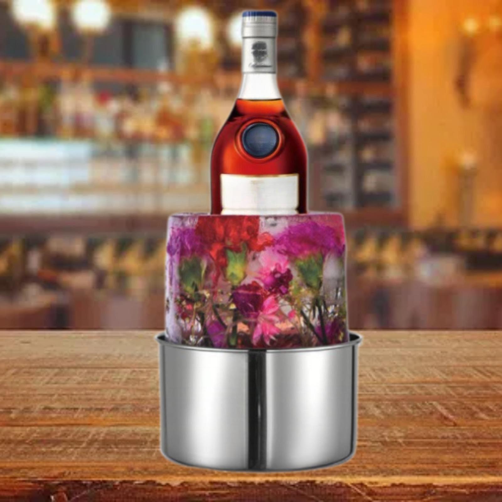 Ice Bucket Maker Champagne Ice Bucket Making for BBQ Outdoor Activities Home
