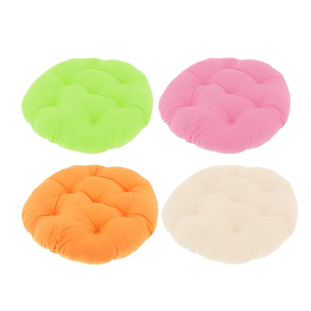 Hanging Chair Cushion Round Garden Pod Chair Mat for Home Garden Indoor beige