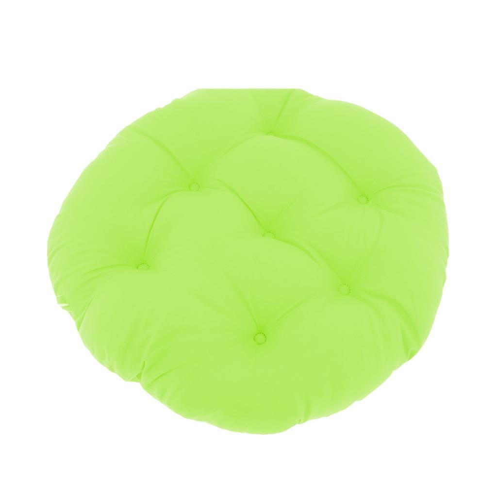 Hanging Chair Cushion Round Garden Pod Chair Mat for Home Garden Indoor green