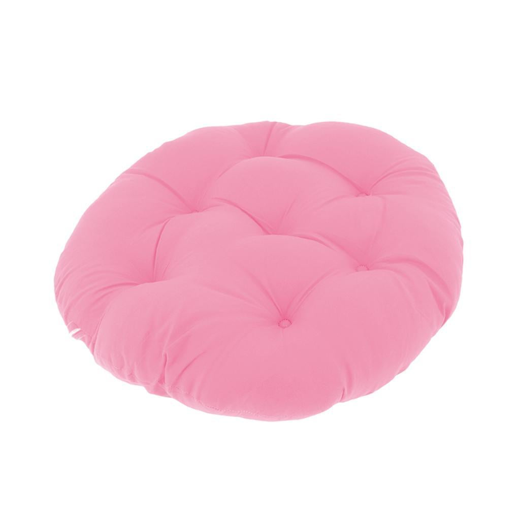 Hanging Chair Cushion Round Garden Pod Chair Mat for Home Garden Indoor pink