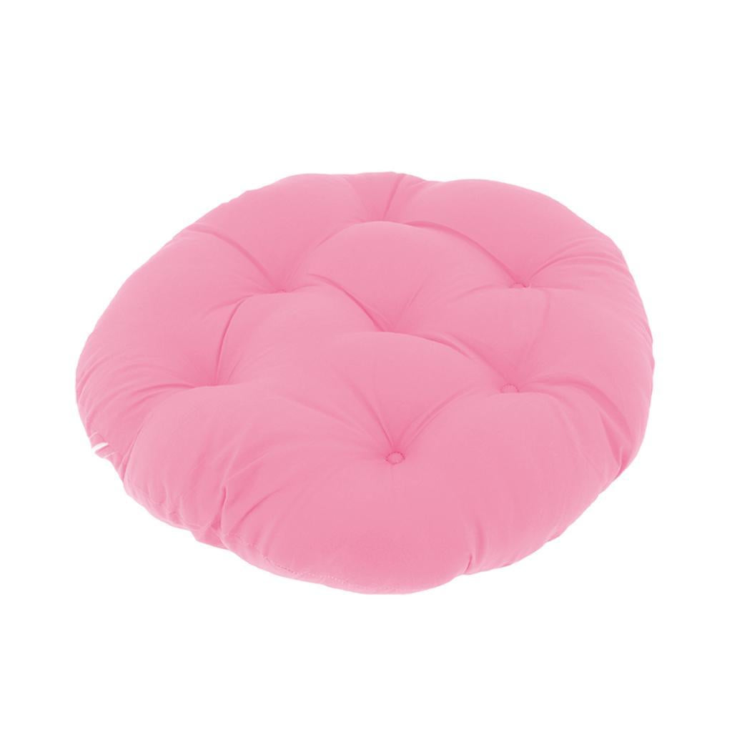 Hanging Chair Cushion Round Garden Pod Chair Mat for Home Garden Indoor pink