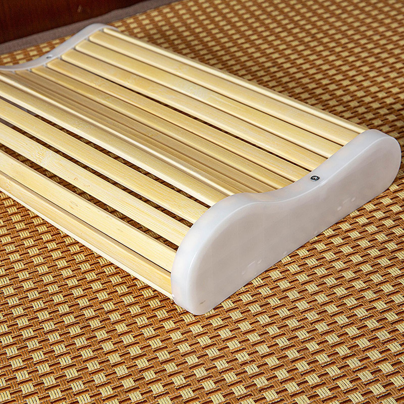 Bamboo Sauna Headrest Pillow Accessories Sauna Backrest for SPA Relaxing Gym 27cmx40cm