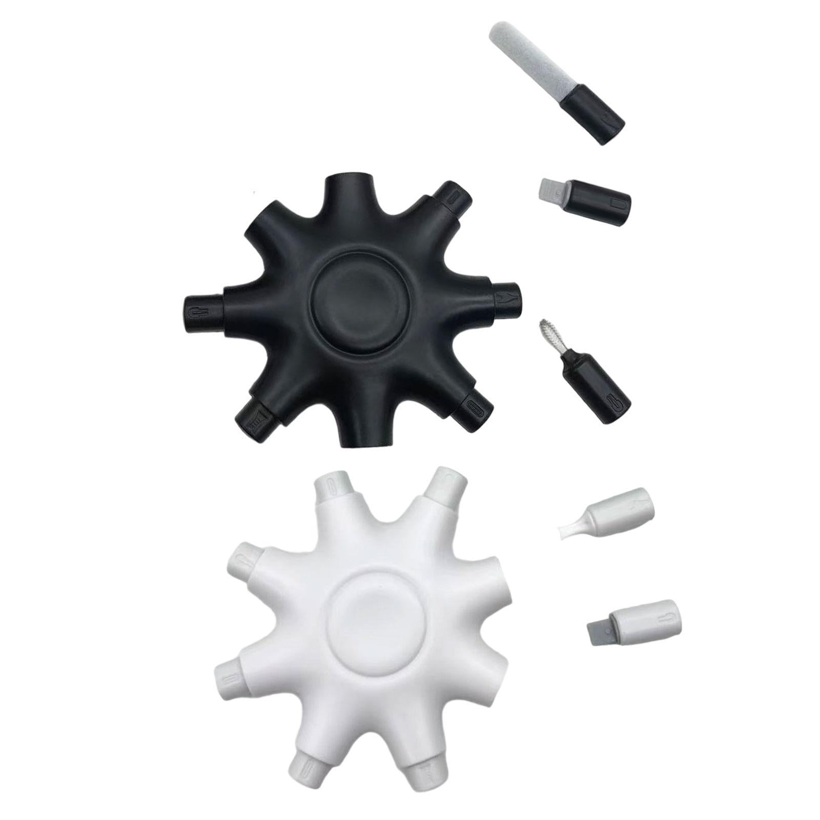 Phone Pad Charging Port Cleaning Kit for Cell Phone Tech Devices white