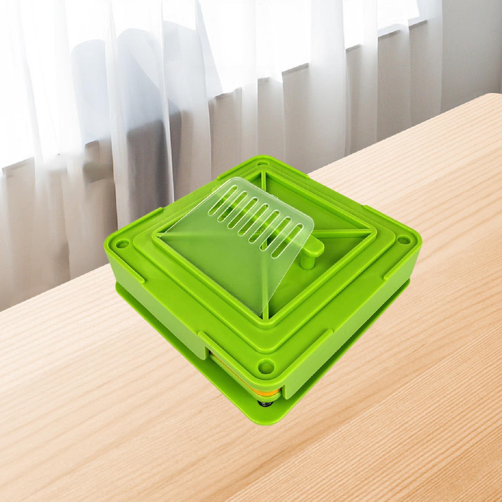 Capsule Filling Tray Green Portable Easy to Use Reusable Effective 100 Holes