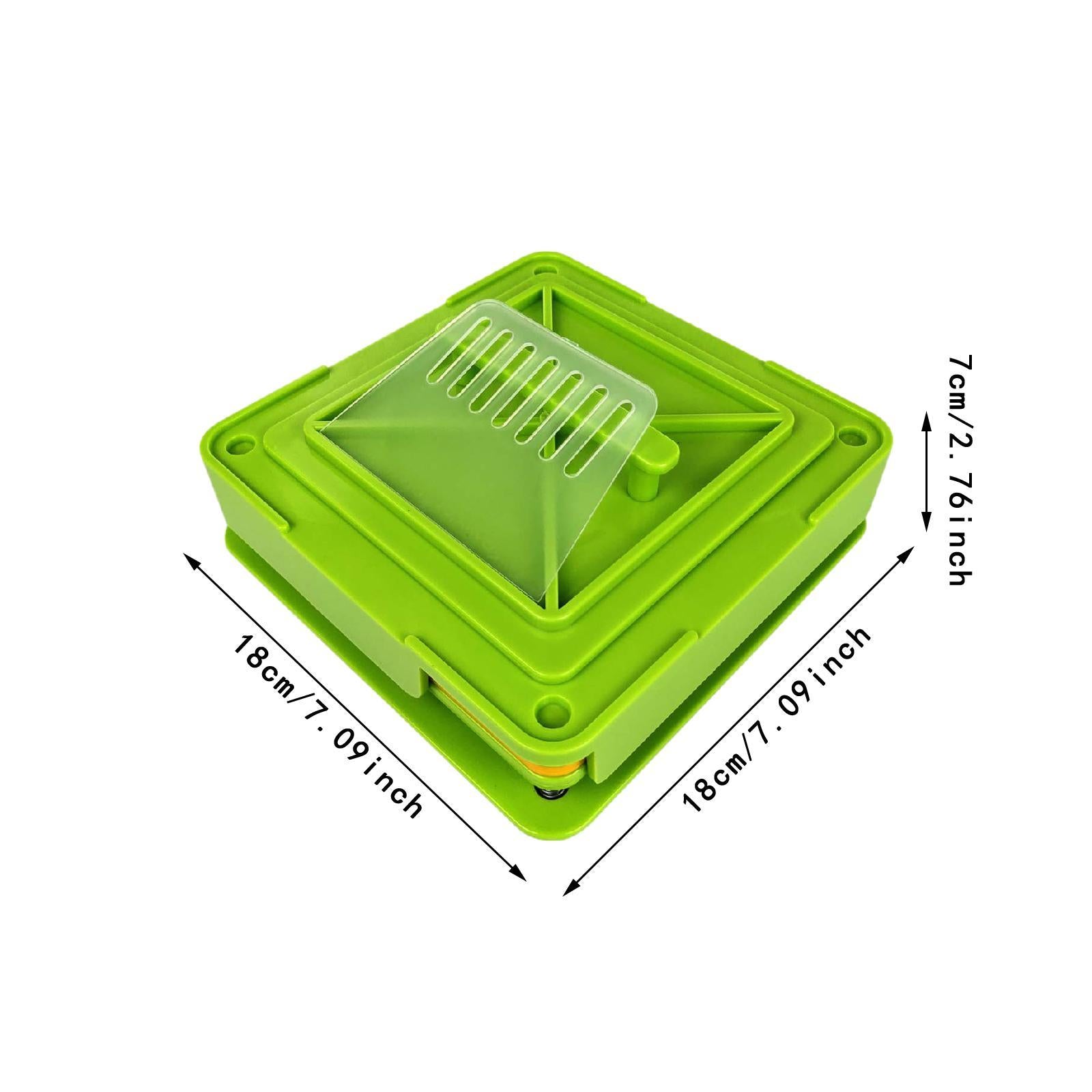 Capsule Filling Tray Green Portable Easy to Use Reusable Effective 100 Holes
