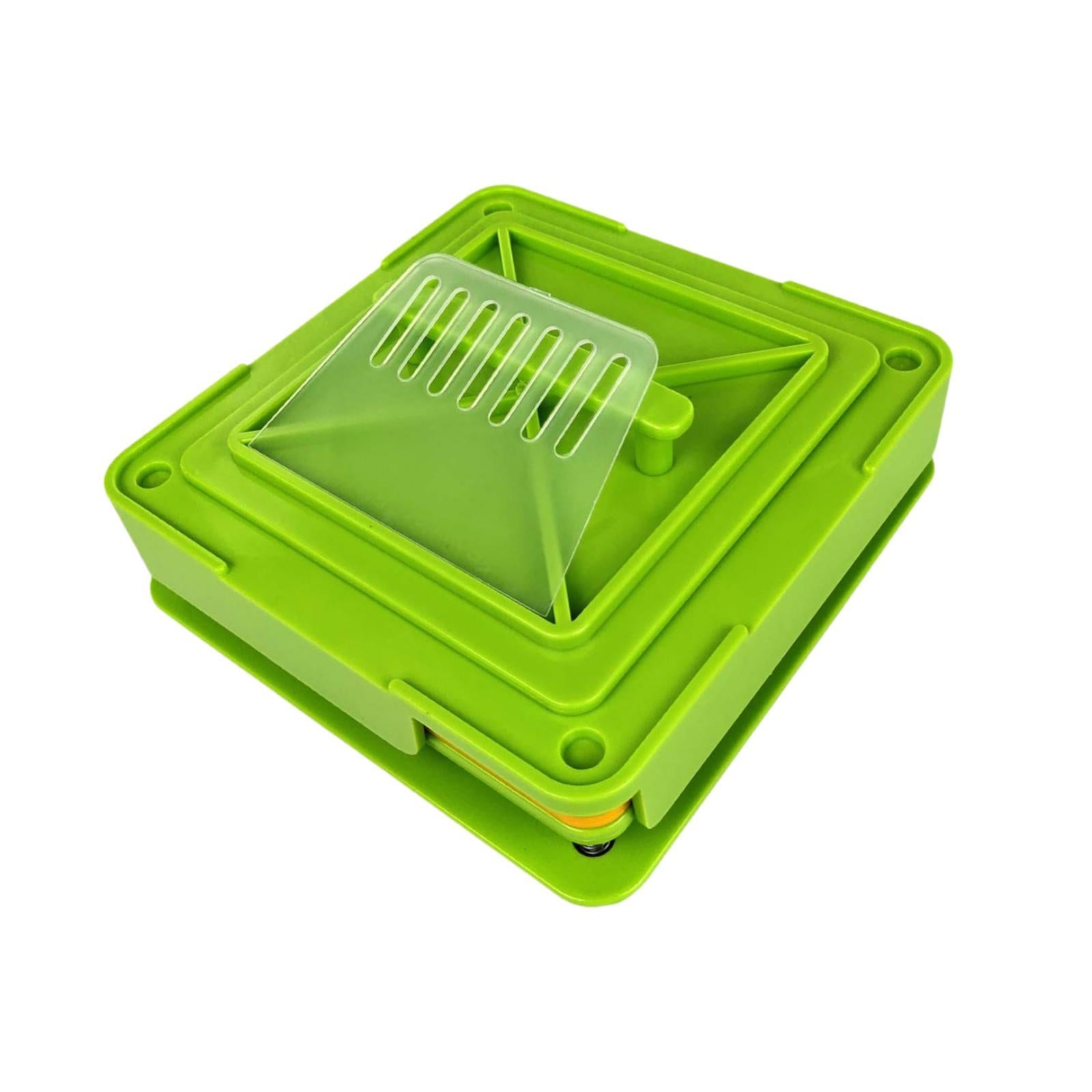 Capsule Filling Tray Green Portable Easy to Use Reusable Effective 100 Holes