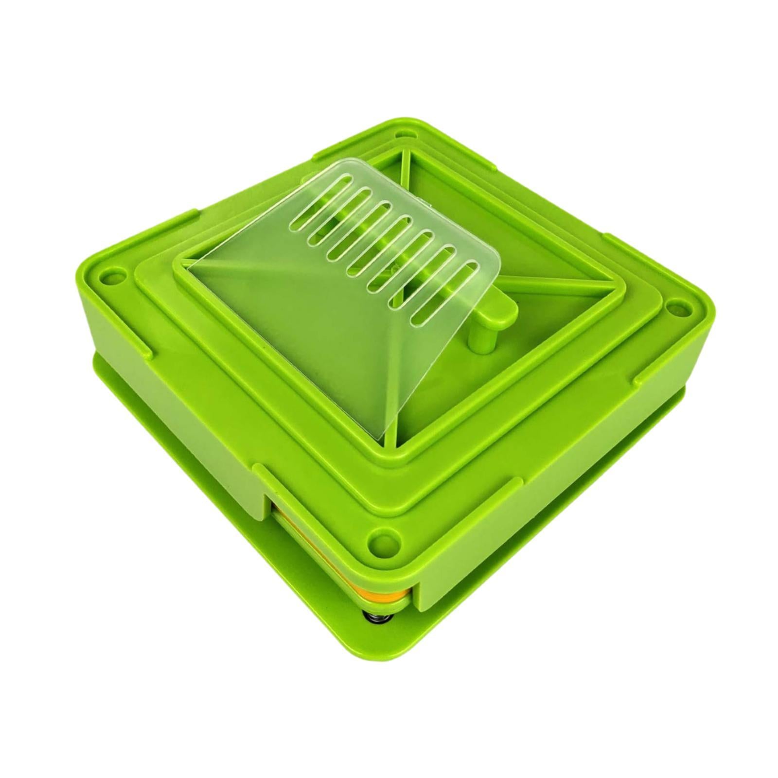 Capsule Filling Tray Green Portable Easy to Use Reusable Effective 100 Holes