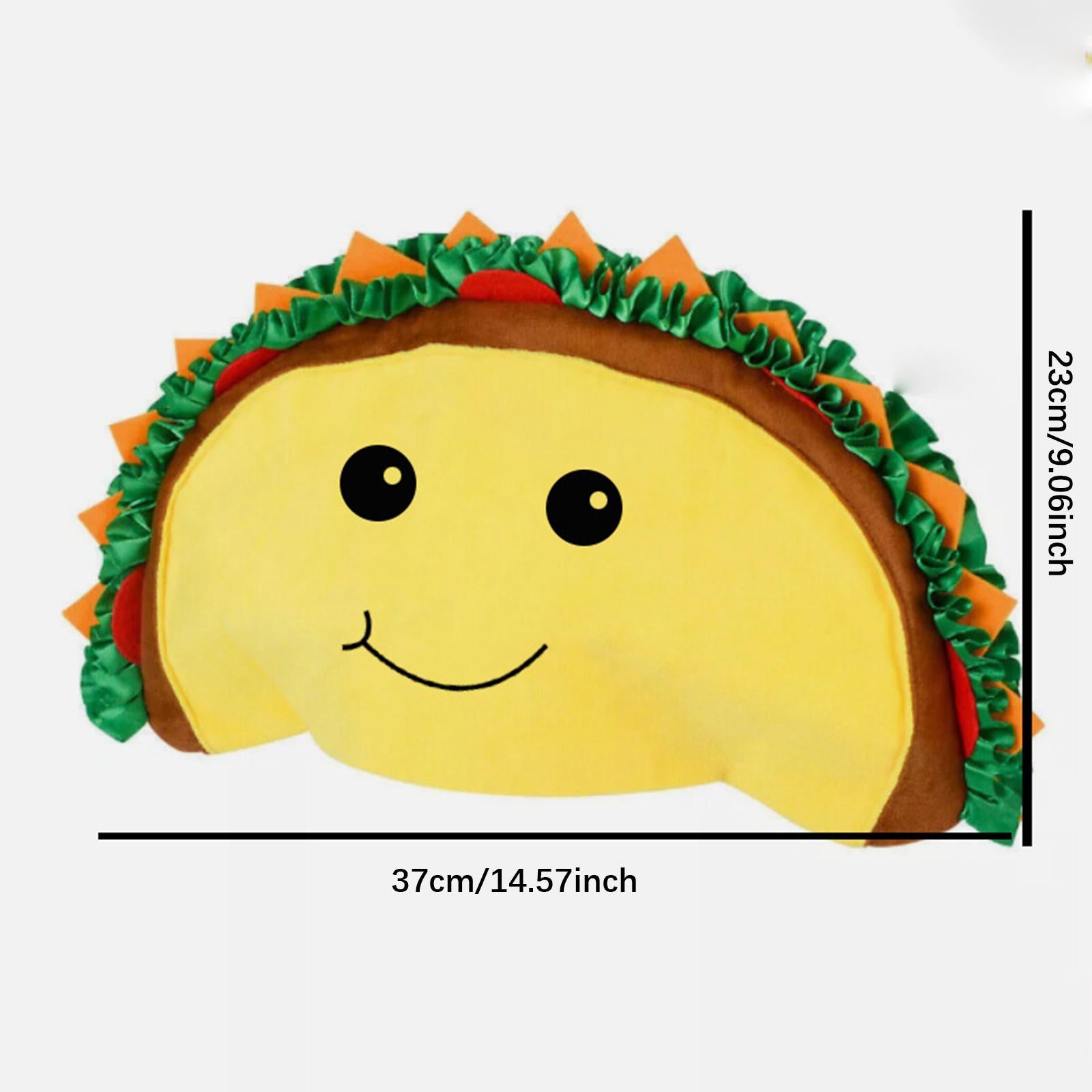 Funny Hamburger Hat Head Cover Headwear for Unisex Men Women Kids and Adults