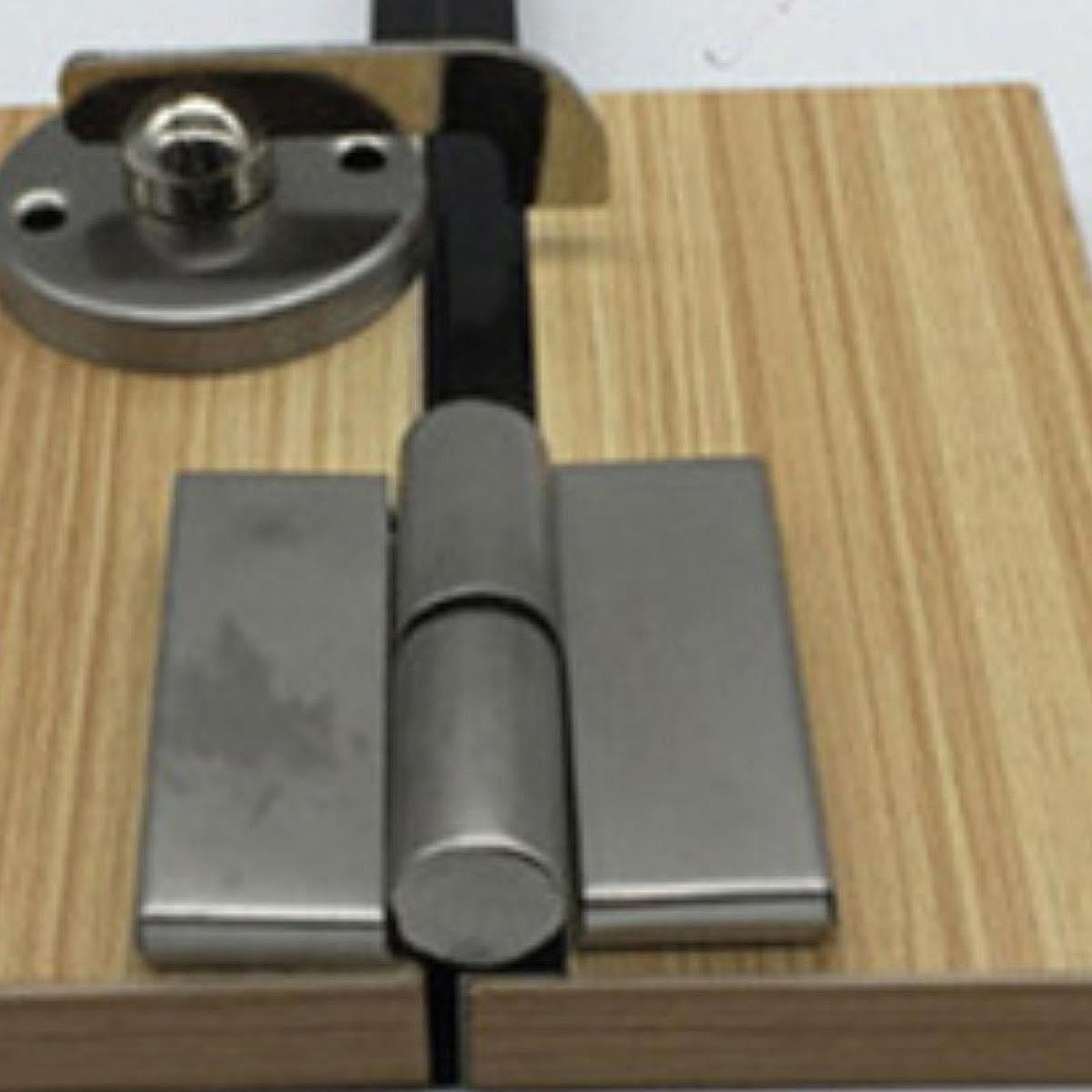 2x Public Toilet Hinge Restroom Partition Door Hinge for Hotel Shopping Mall left