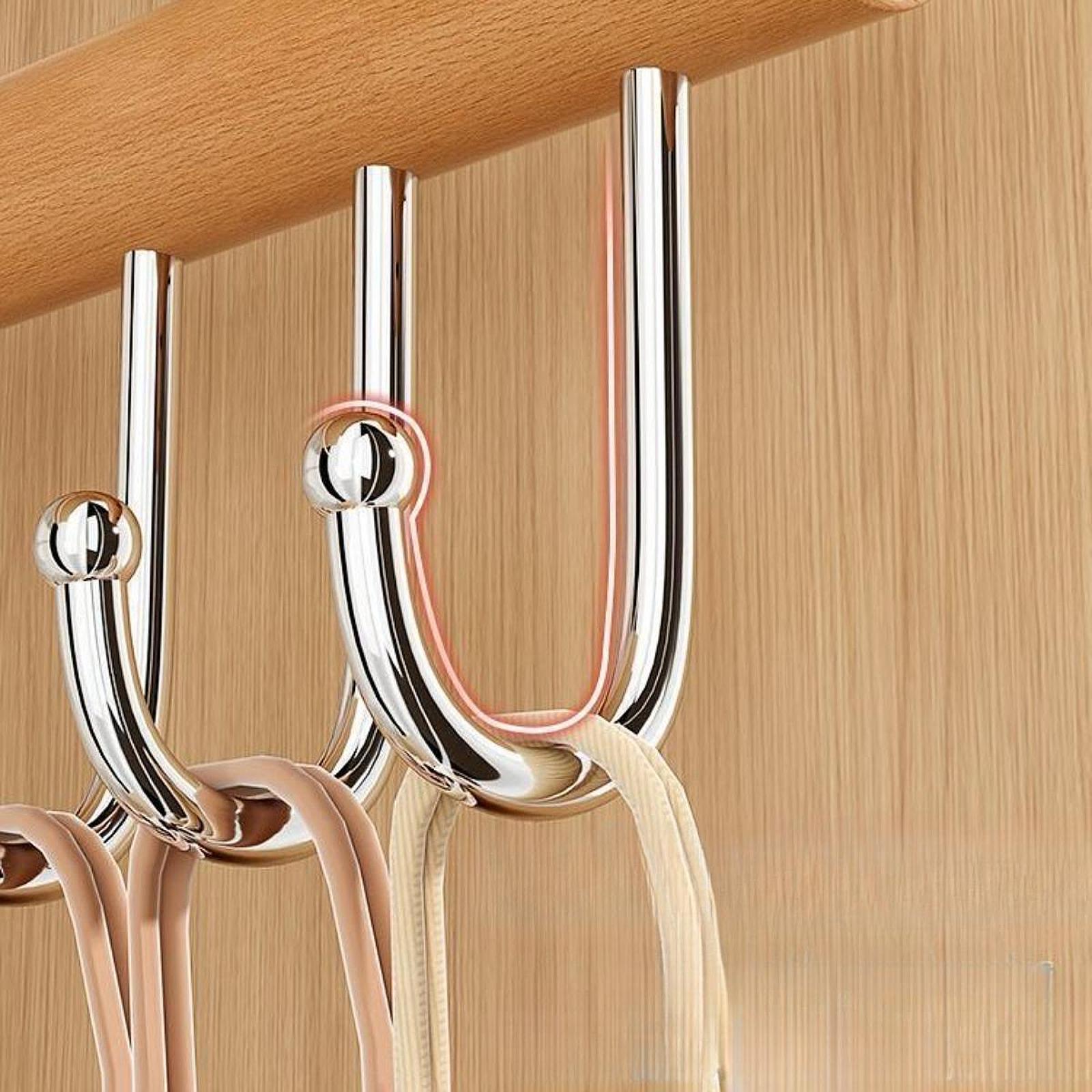 Belt Organizer for Closet Wood Stable Scarf Holder for Scarves Bags Tank Top