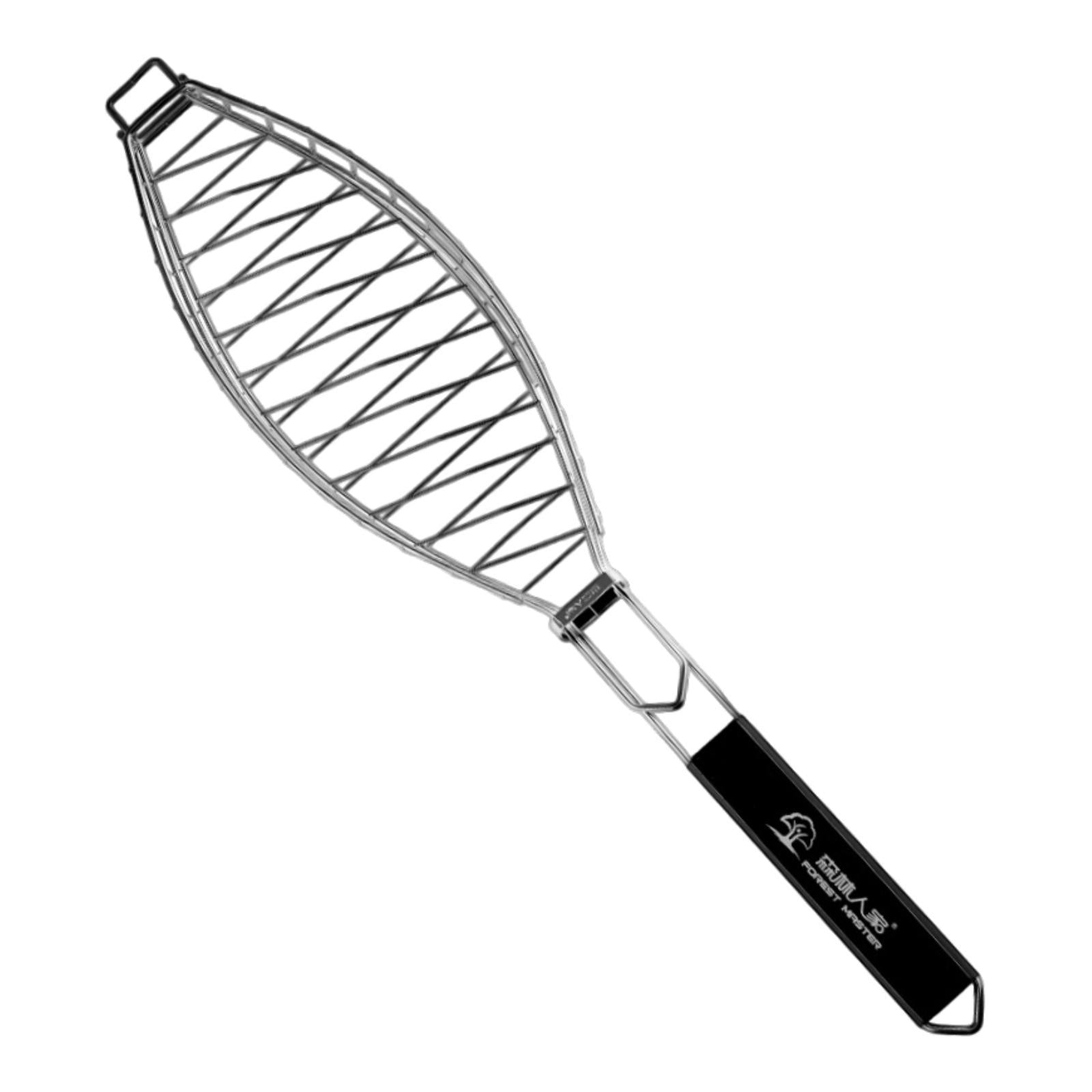 Grilled Fish Clip Portable Barbecue Grill Basket for Cooking Picnic Barbecue