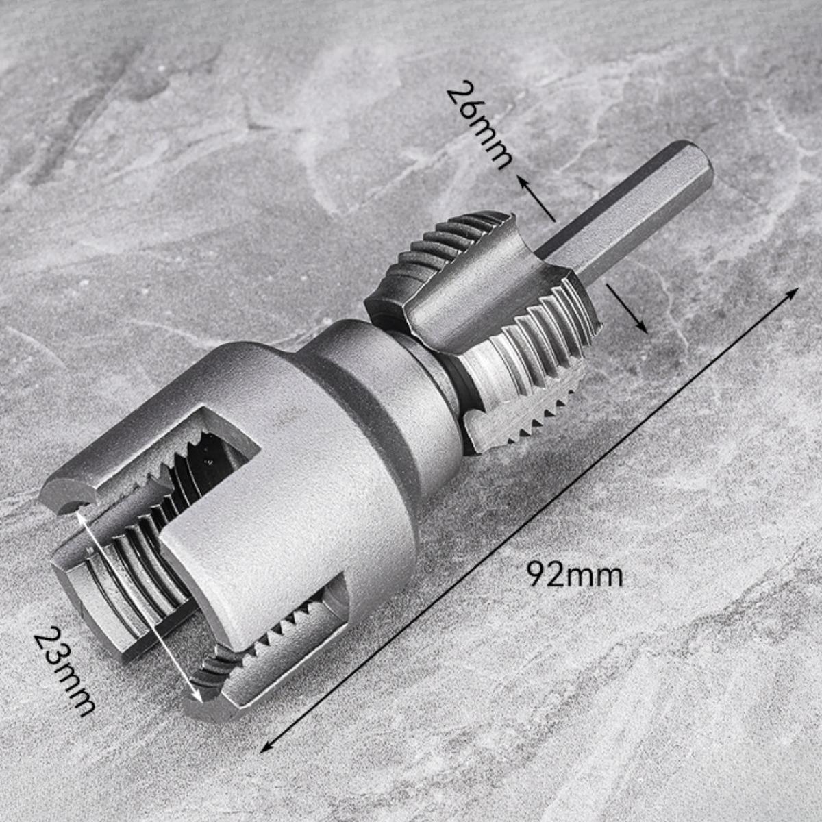 Ppr Pipe Threader Accessories Multifunction Plumbing Tool for Electric Drill 9.2cmx2.3cm