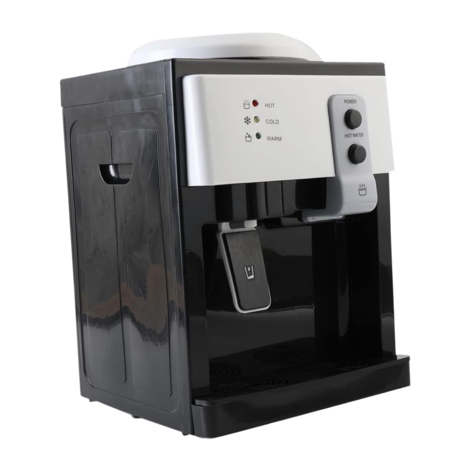 Water Dispenser Hot and Cold Water Room Temperature for Room Dorm Countertop white