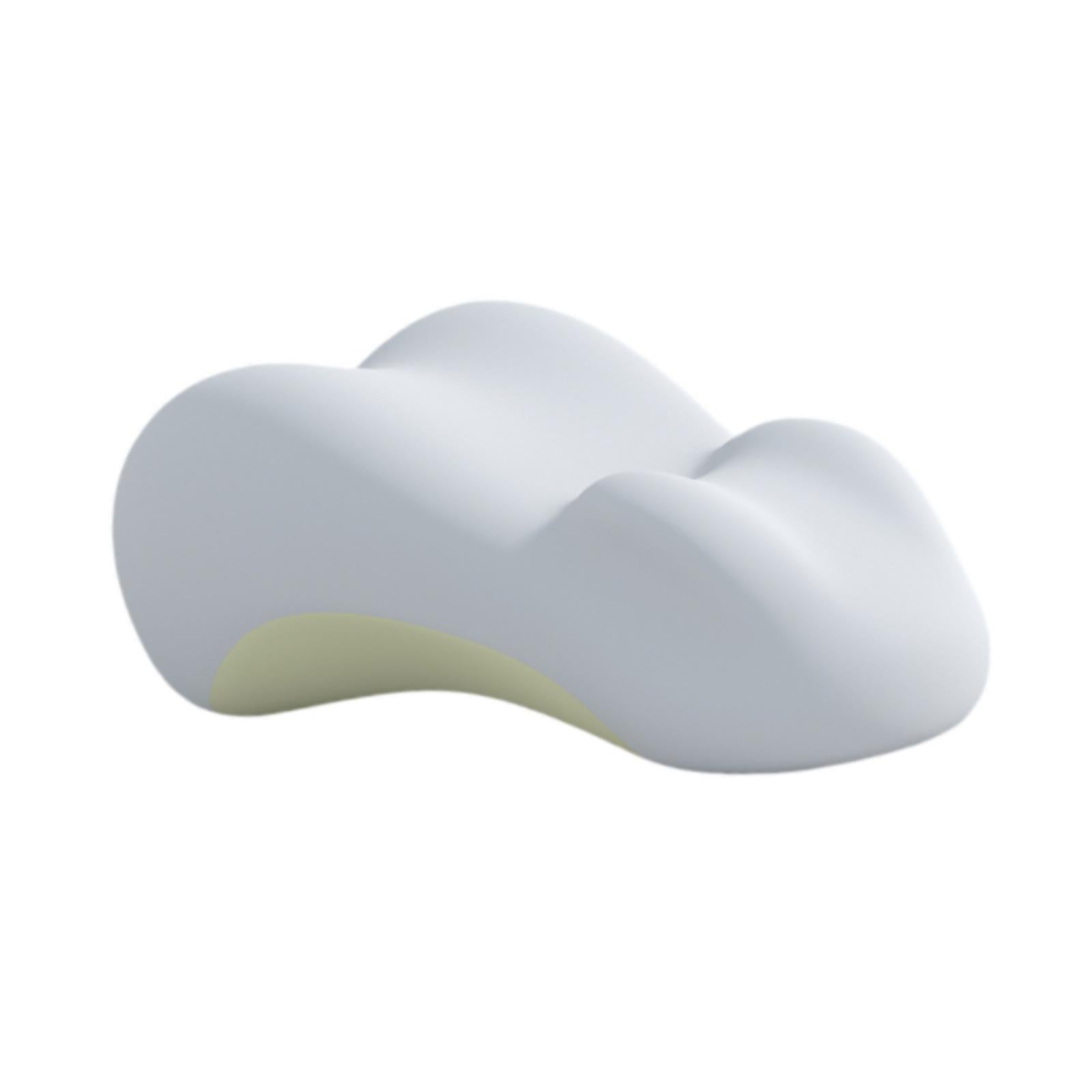 Leg Elevate Pillow Washable Cover Ergonomic Positioning Pillow for Bedroom Gray