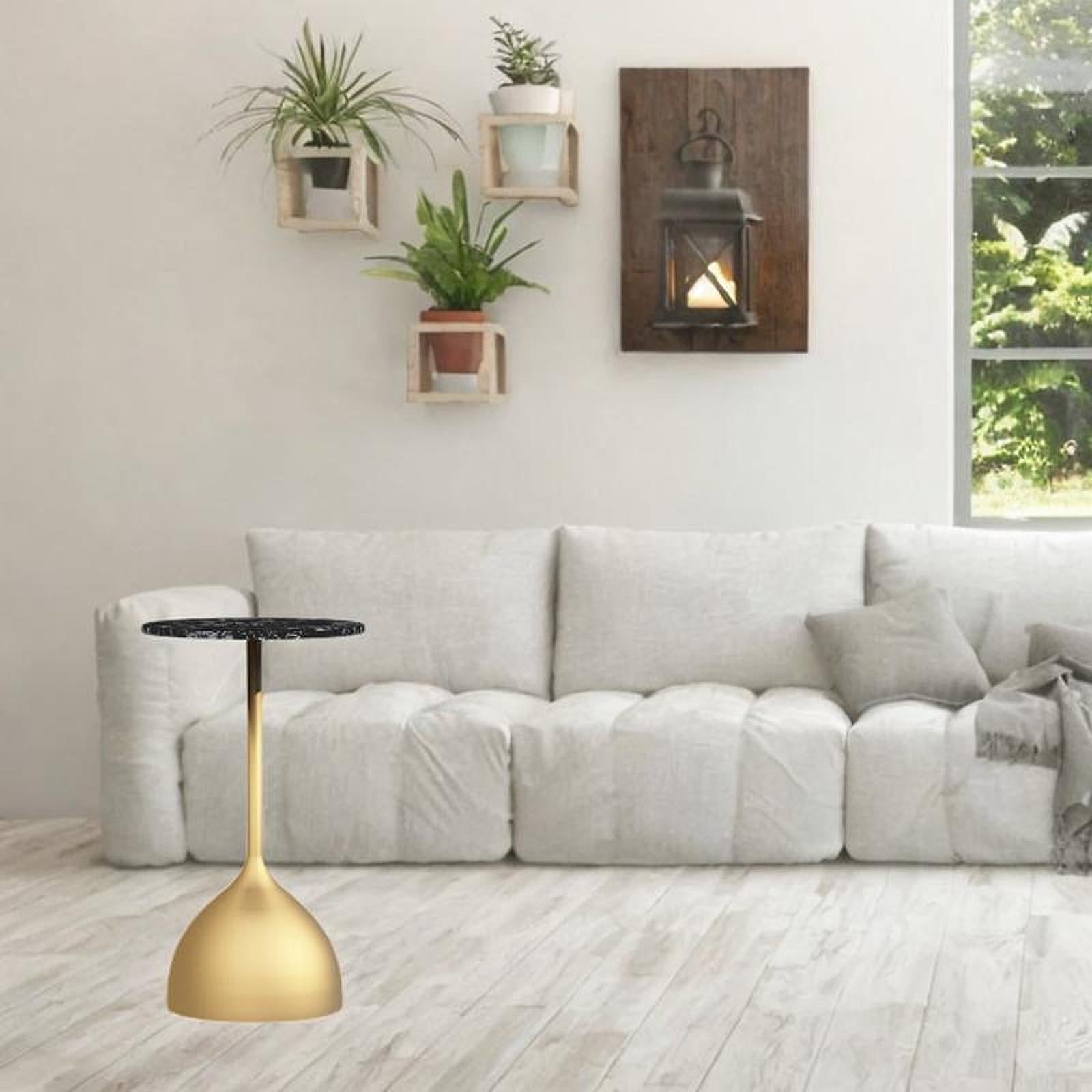Small End Table Furniture Modern Flower Stand for Balcony Small Space Indoor
