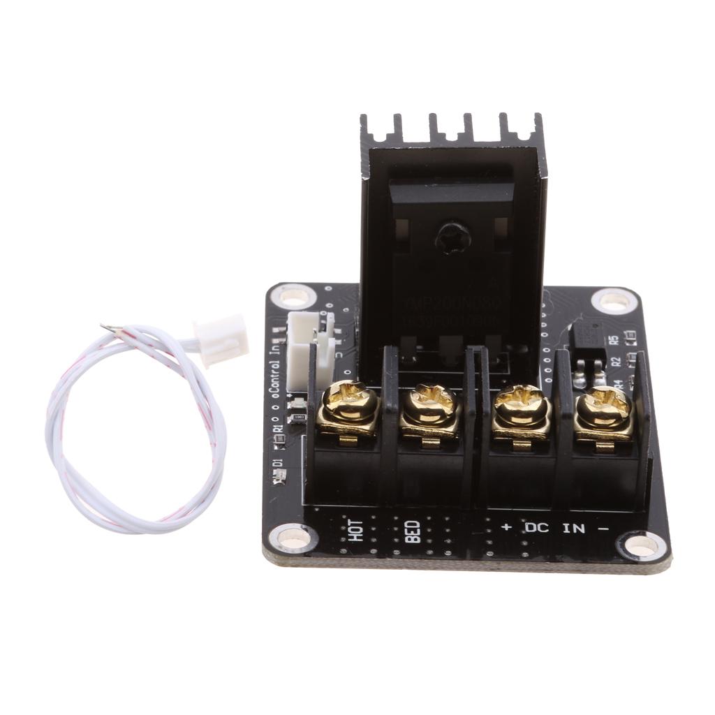 Heated Bed Power Module Power Expansion Board MOS Tube MOSFET for 3D Printer