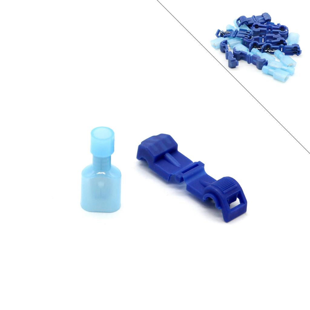 30 T-Taps/Male Insulated Wire Terminal Connector Combo Set 14-16 10-12 18-22