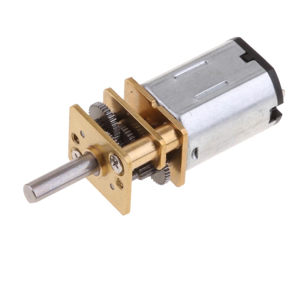 DC 6V High Torque Gear Motor Mini Electrical Speed Reduction Motor 100rpm