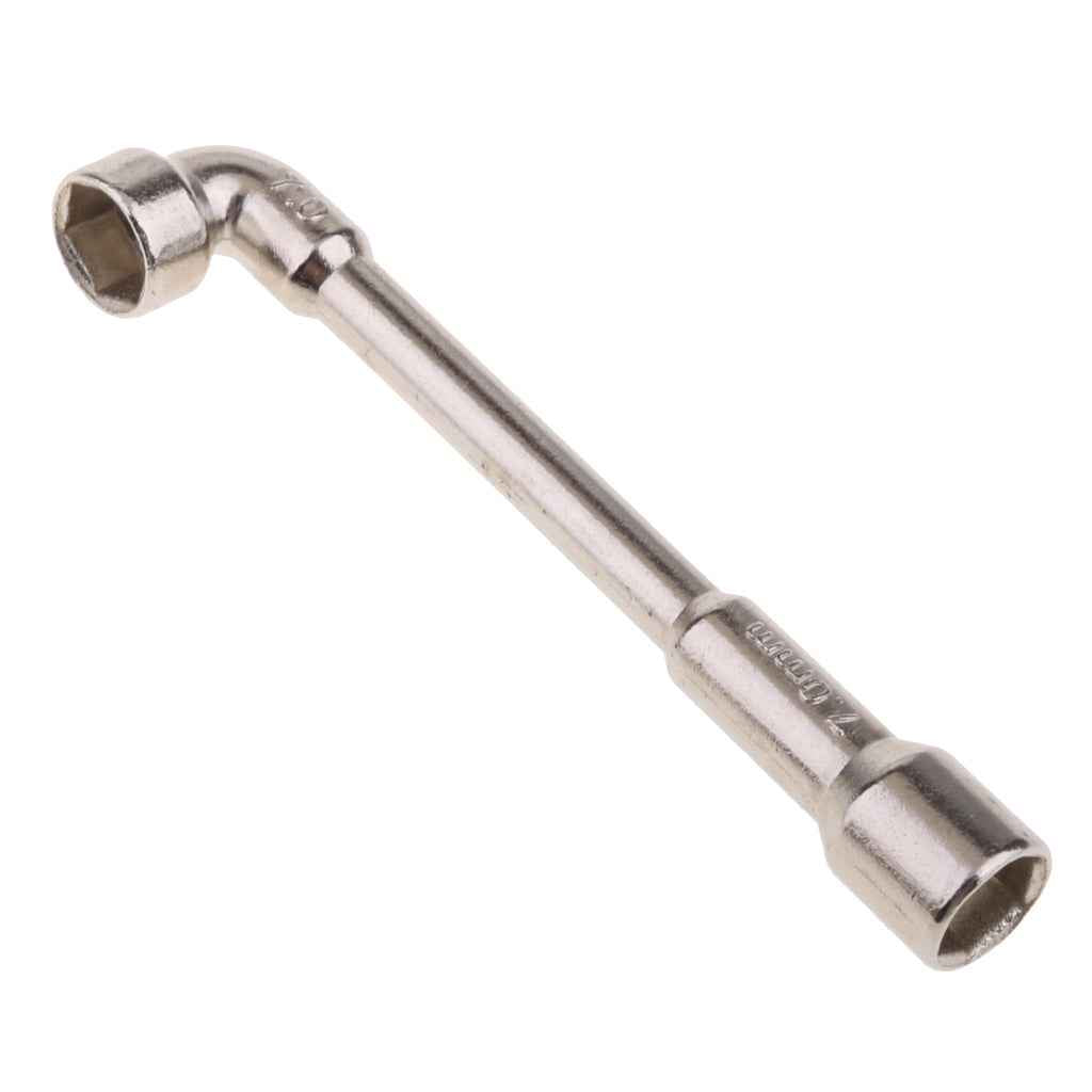 L-Type Angled Socket Wrench / Spanner with Thru Hole Metric 7mm