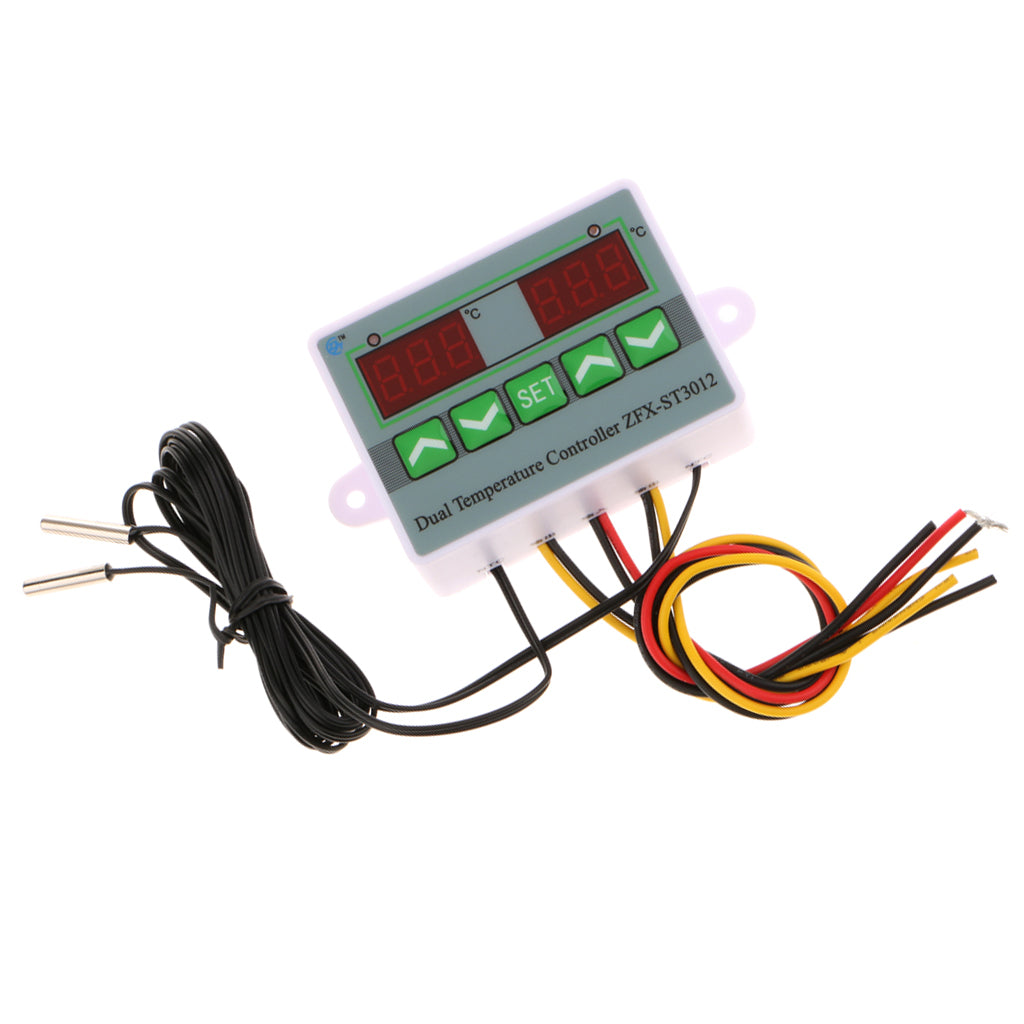 ZFX-ST3012 Microcomputer Intelligent Dual Digital Temperature Controller 24V