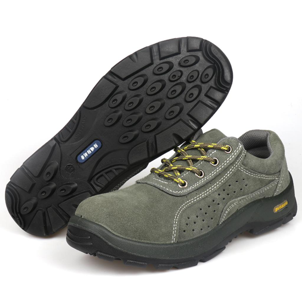 Safety Work Shoes Mens Steel Toe Puncture Proof Breathable EU 41 US 8 UK 7.5