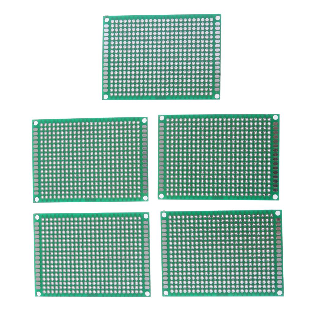 20PCS Double Side Prototype DIY Printed Circuit PCB Board 5x7 4x6 3x7 2x8cm