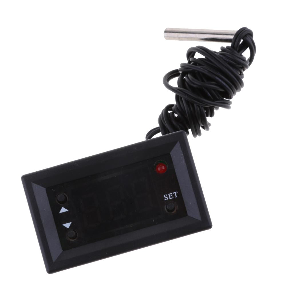 Digital Temperature Meter Probe Thermostat Thermometer Control Switch 5V