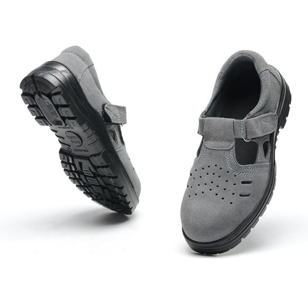 Mens Anti Slip Safety Sandal Shoes Steel Toe Workwear EU 42 US 9 UK 8