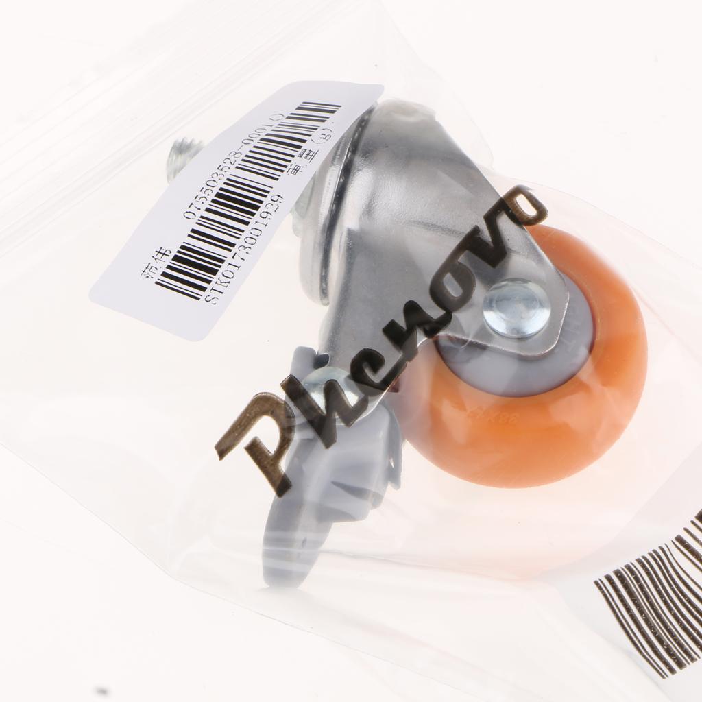 Heavy Duty Swivel Castor Wheels Trolley Furniture Caster Screw Brake 1.5inch