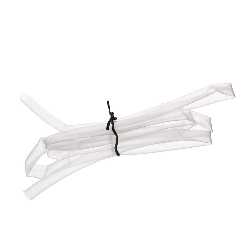 Clear Transparent Heat Shrink Tube Wrap Cable Wire Sleeve 6mm x 1m