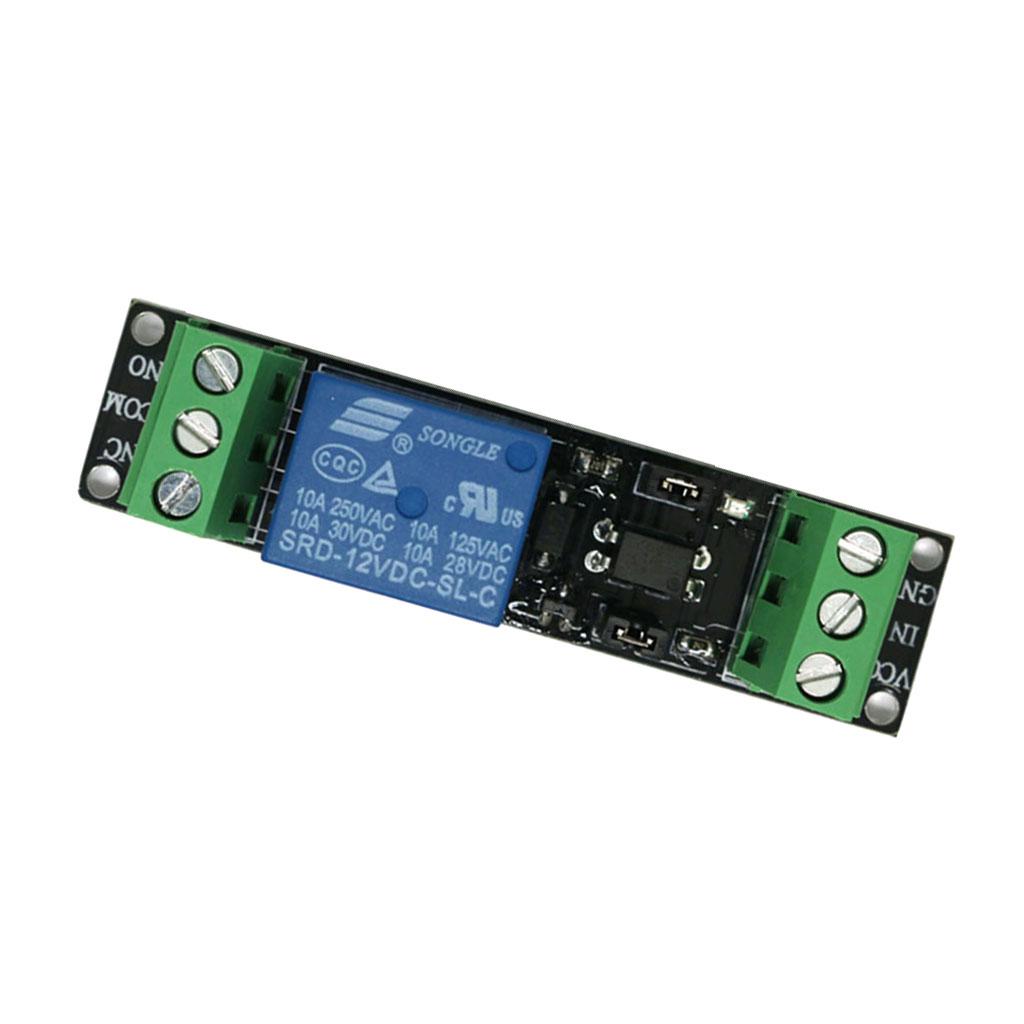 1 Channel Relay Module Low Level Optocouple Isolation Driver Board 12V