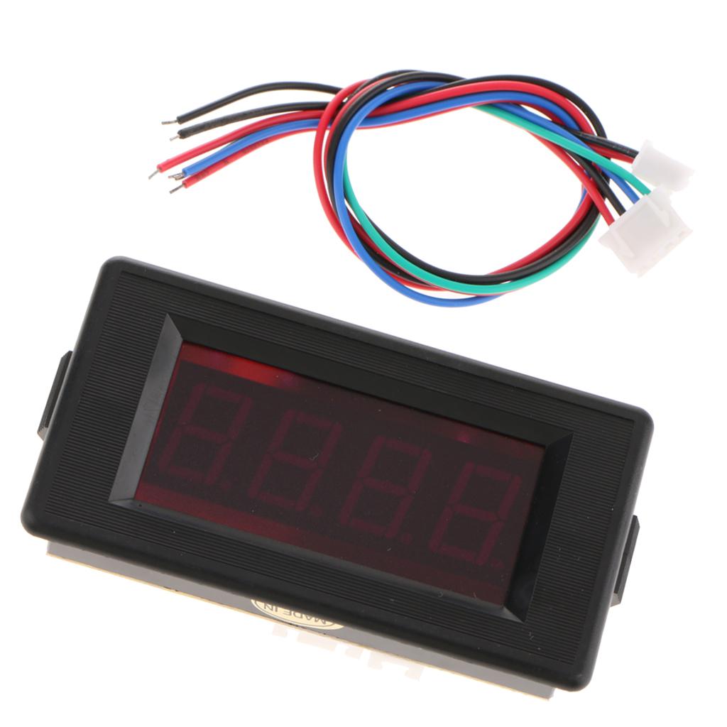 Red LED Digital Timer Totalizer Hour Chronometer Panel GDD7949SC-P12V