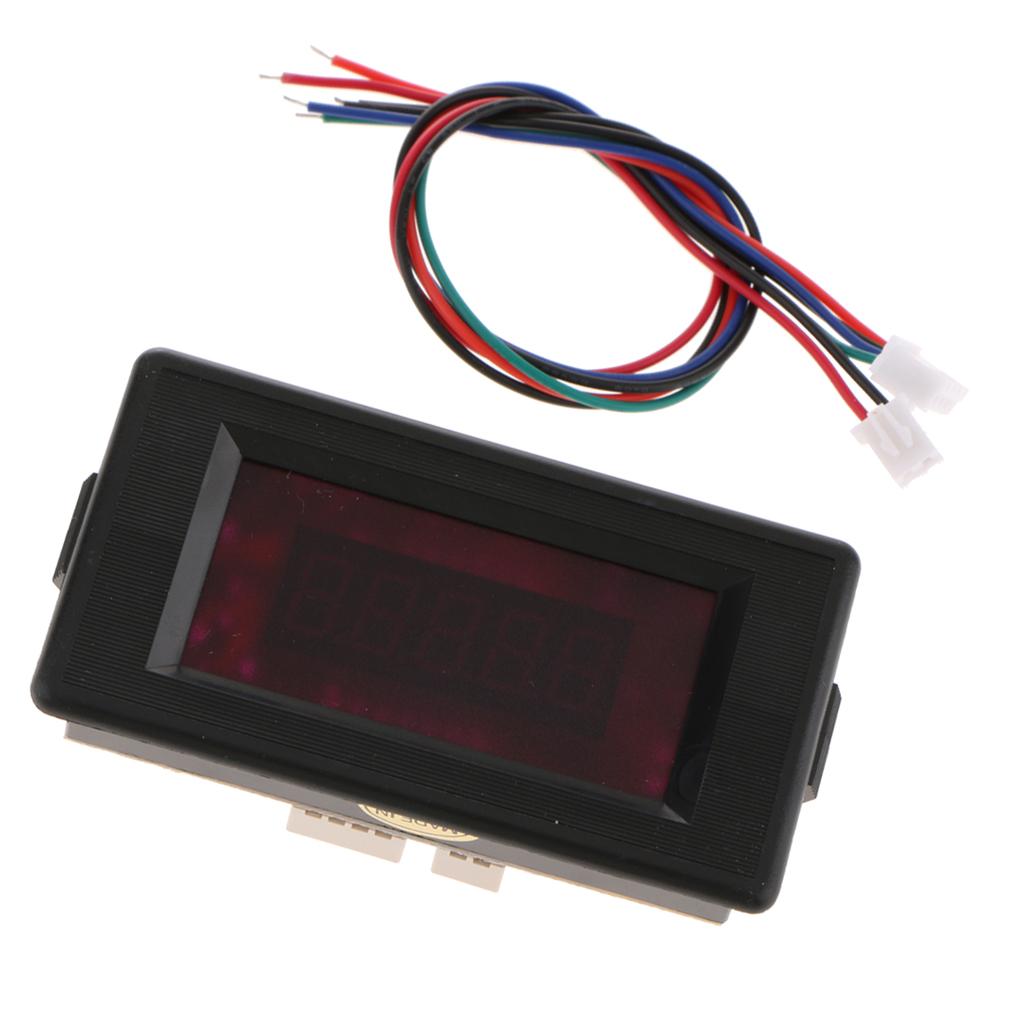 5 Digit 0-99999 Red LED Digital Counter Panel Meter Up and Down Totalizer