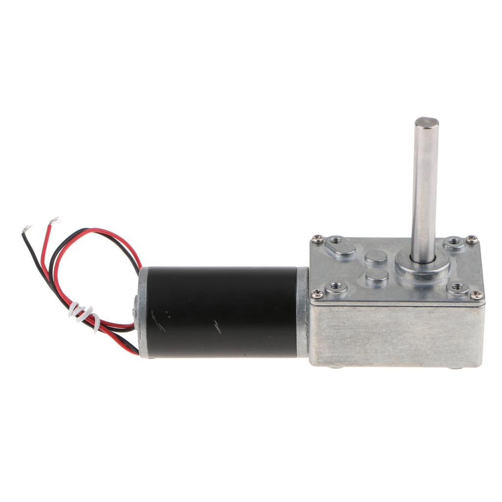 Reversible High Torque Turbo Worm Gearbox 24V DC Geared Motor 1280-27RPM