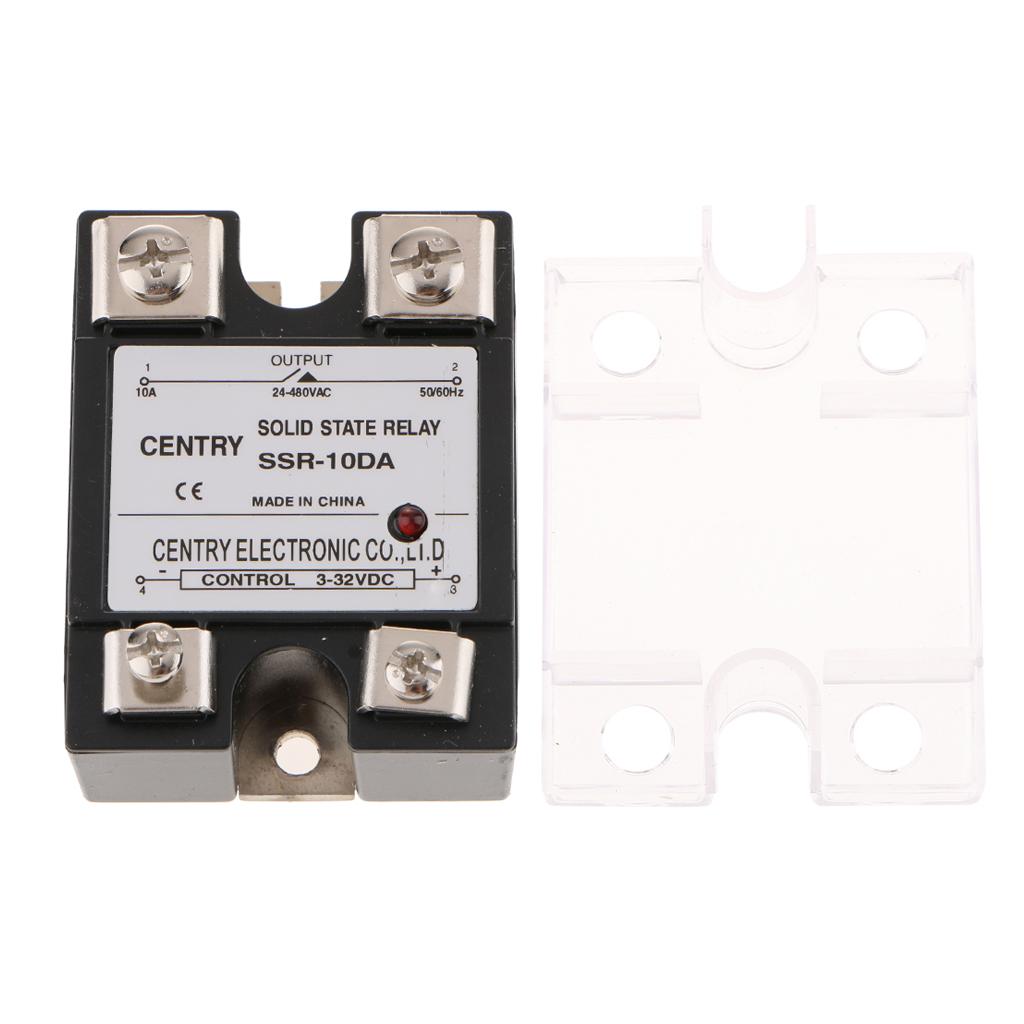 Single Phase SSR Solid State Relay Rectifier Bridge 3 Phase SSR 10A