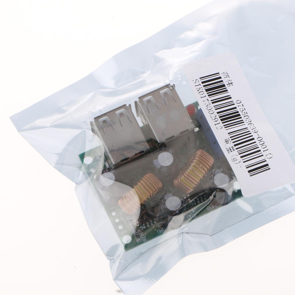 DC 36/24/12/9V To 5V 3A Multi USB Car Charger Solar Energy Step-down Module