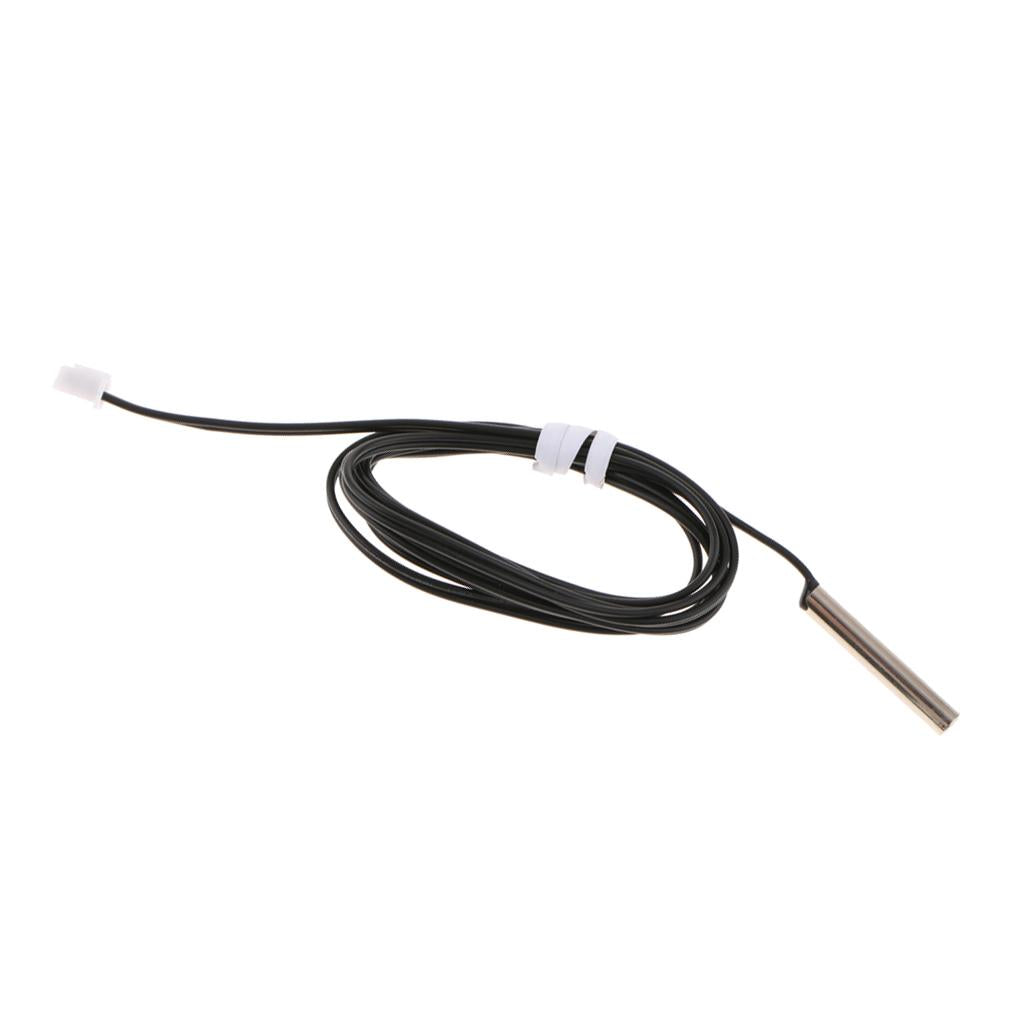 NTC Thermistor 10K Length 1m 1% Temperature Sensor Waterproof Probe 5x30mm