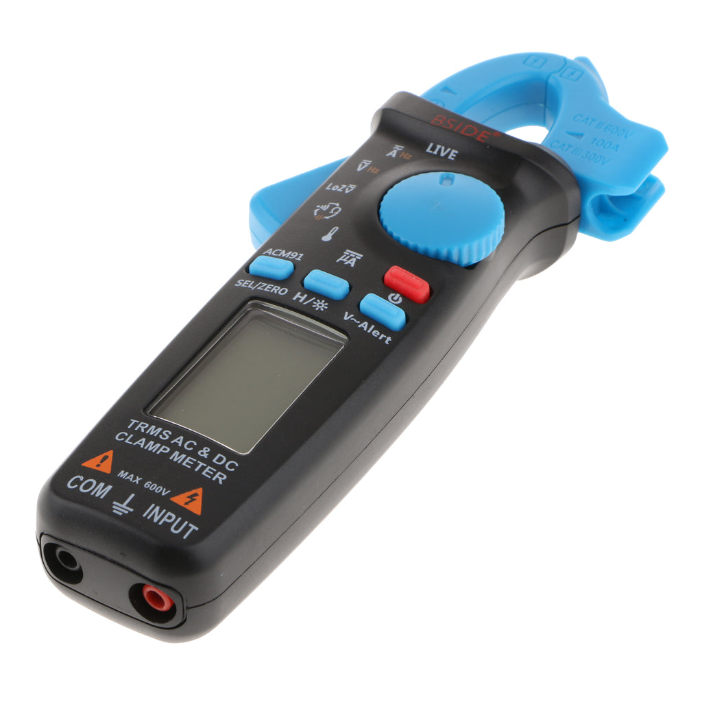 Digital Clamp Meter Multimeter AC/DC Voltmeter Current Resistance Tester RMS