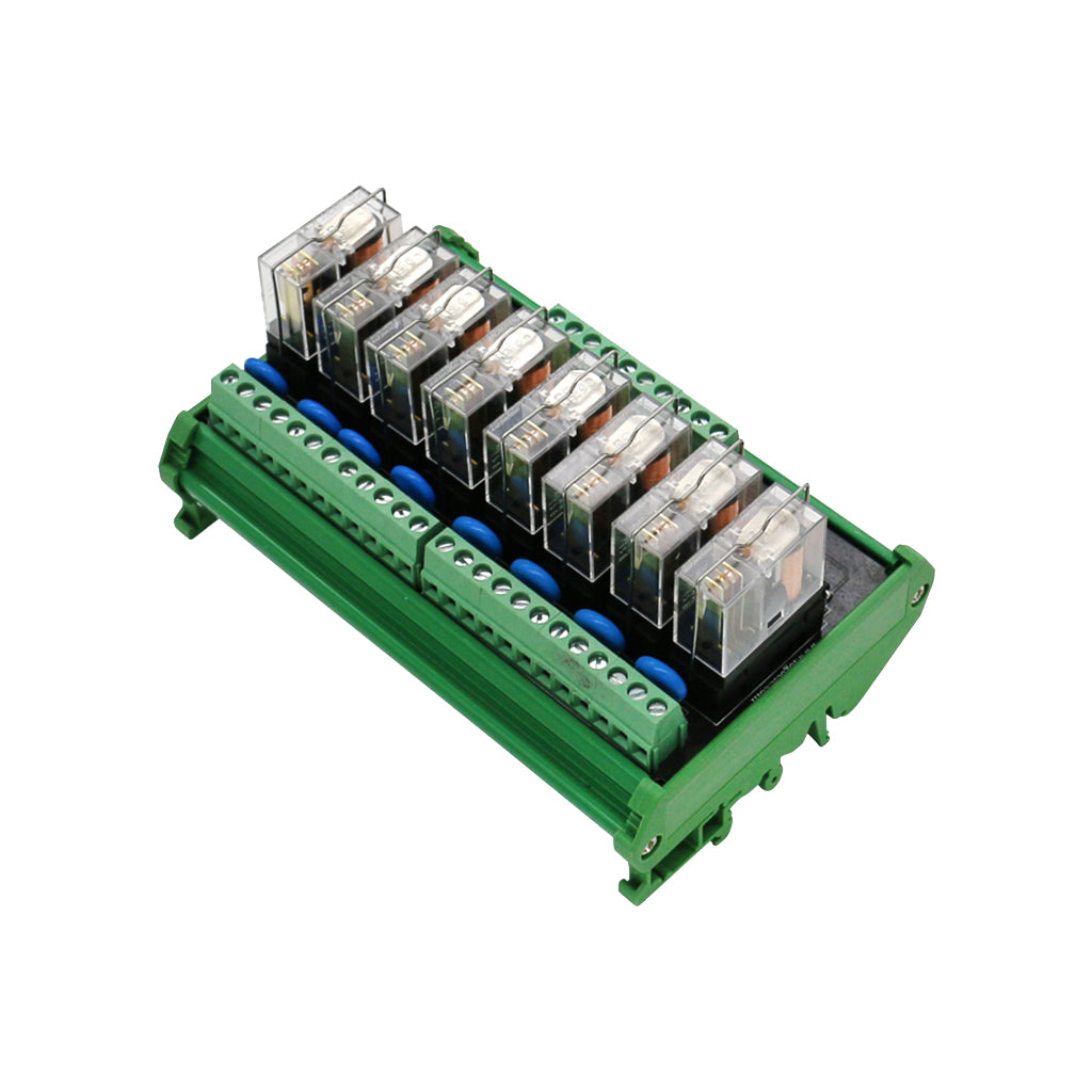 8 Channel 10A Relay Module Board Controller Driver Board PNP DC12V with Base