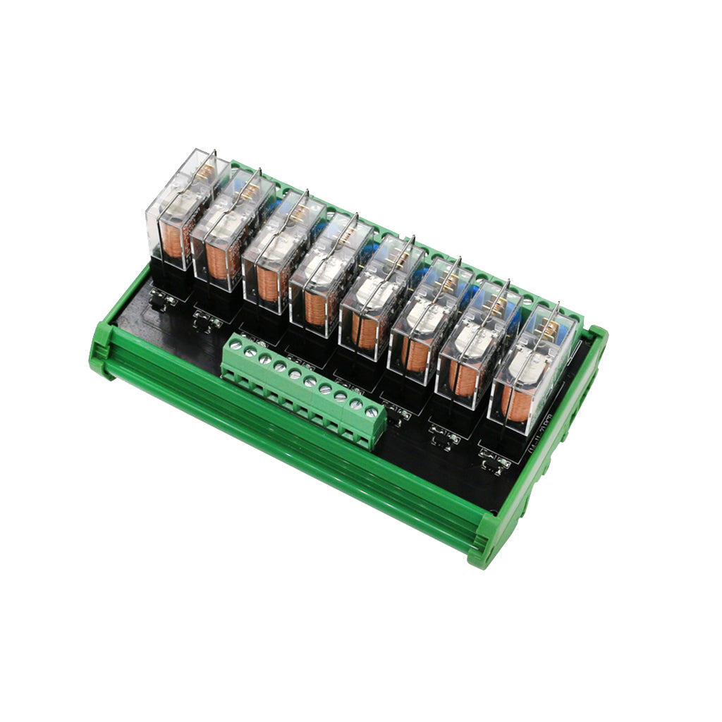 8 Channel 10A Relay Module Board Controller Driver Board PNP DC12V with Base