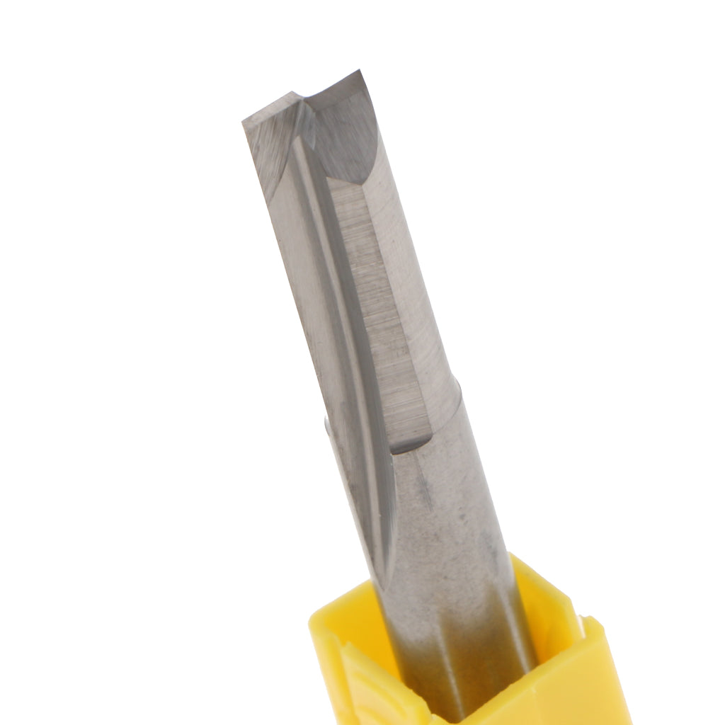 6mm Shank Double Flutes CNC Router Bits Straight Engraving Cutters 17mm