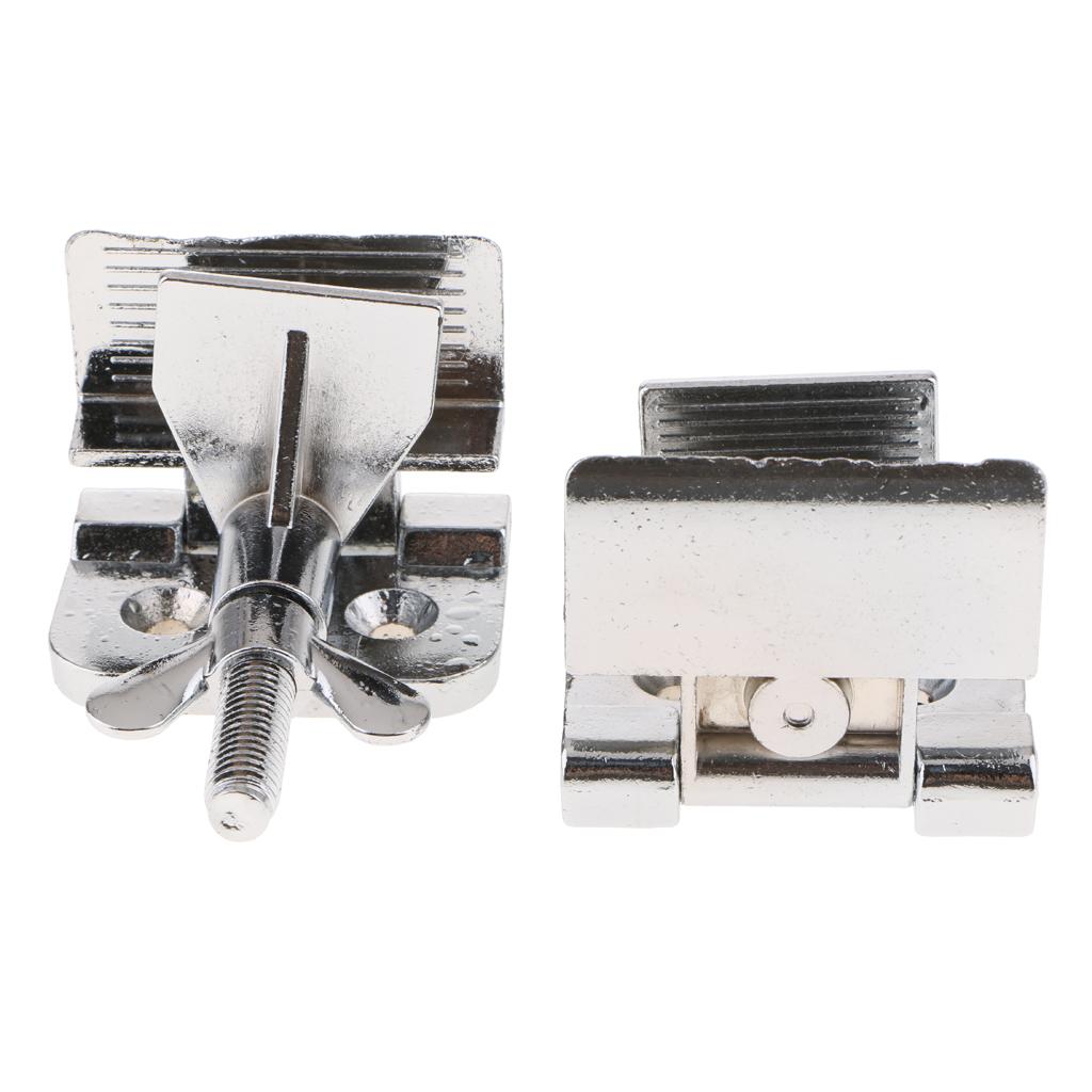 2Pcs Silk Screen Printing Metal Butterfly Hinge Clamp