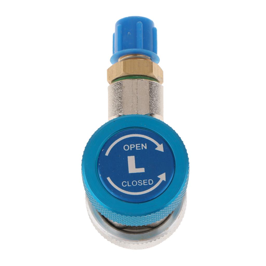 AC R134A Quick Connector Adapter Coupler Auto Manifold Gauge Thread Joint