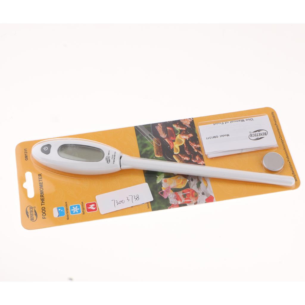 GM1311 Meat Cooking Thermometer Kitchen Digital Food Thermometer Probe BBQ