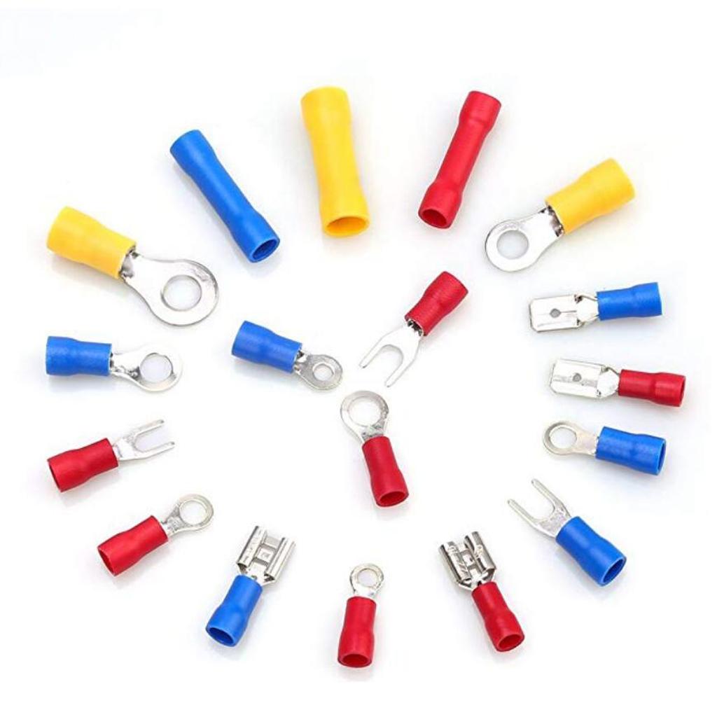 1200pcs Wire Connectors Insulated Electrical Wire Terminals Crimp Connector