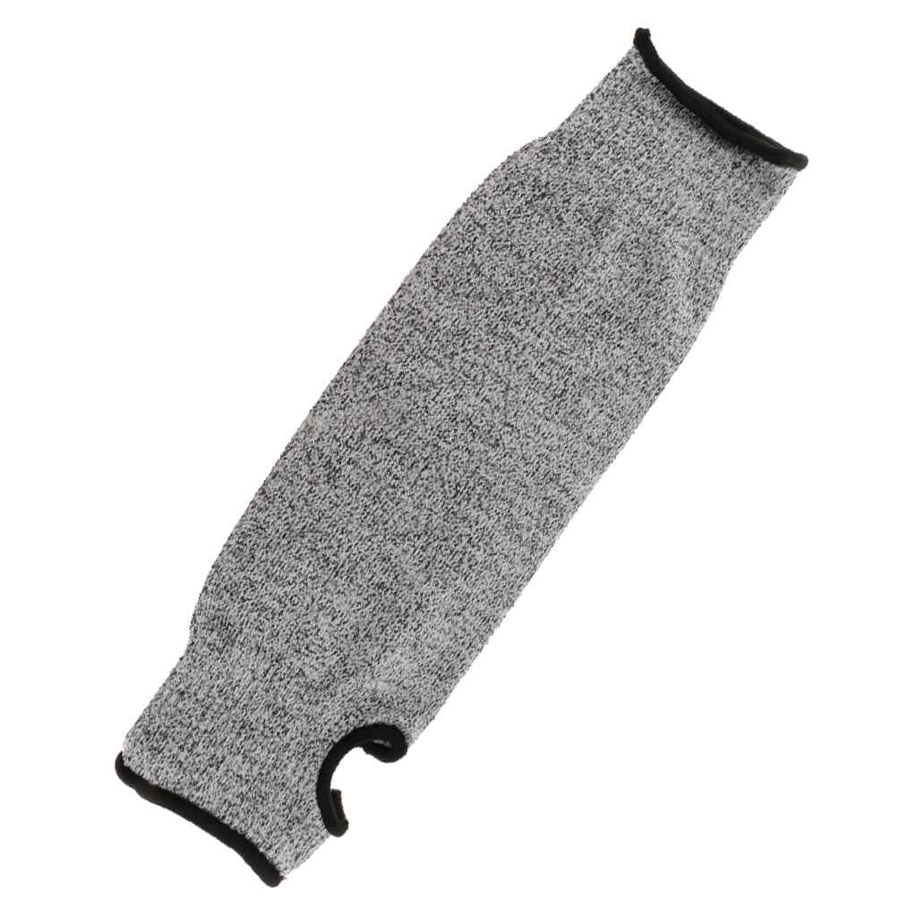 1 Piece Cut Resistant Sleeves Level 5 Protection Slash Resistant Sleeves with Thumb Slot Helps Prevent Scrapes Skin Irritations UV-Protection