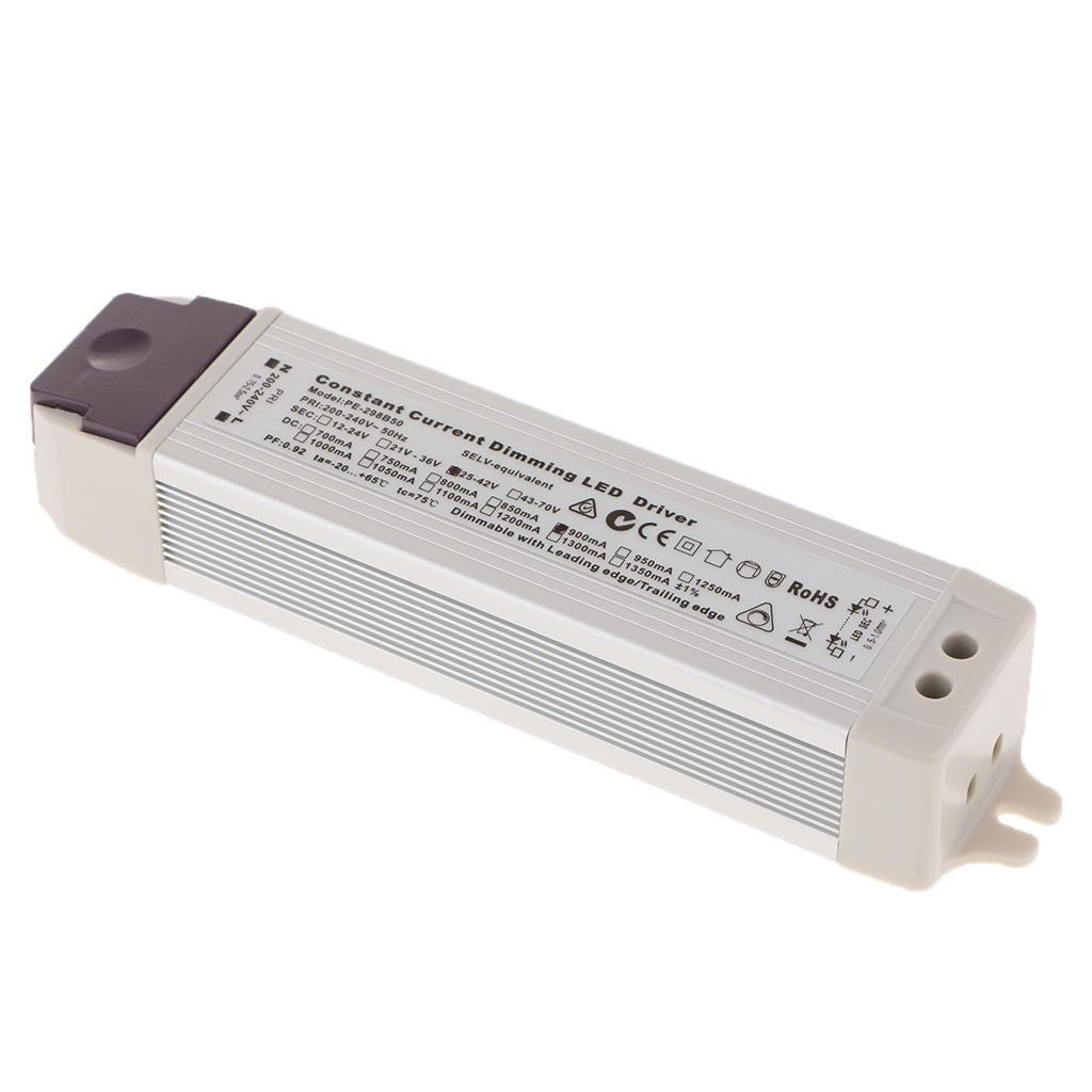Uniform Dimmable Led Power Supply DC 25-42V 900mA for Thyristor Downlights