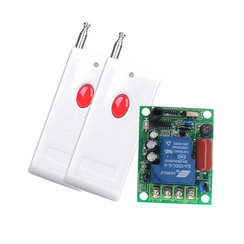 220V One Way Resistance capacity+High power wireless Switch 1000 meters single bond