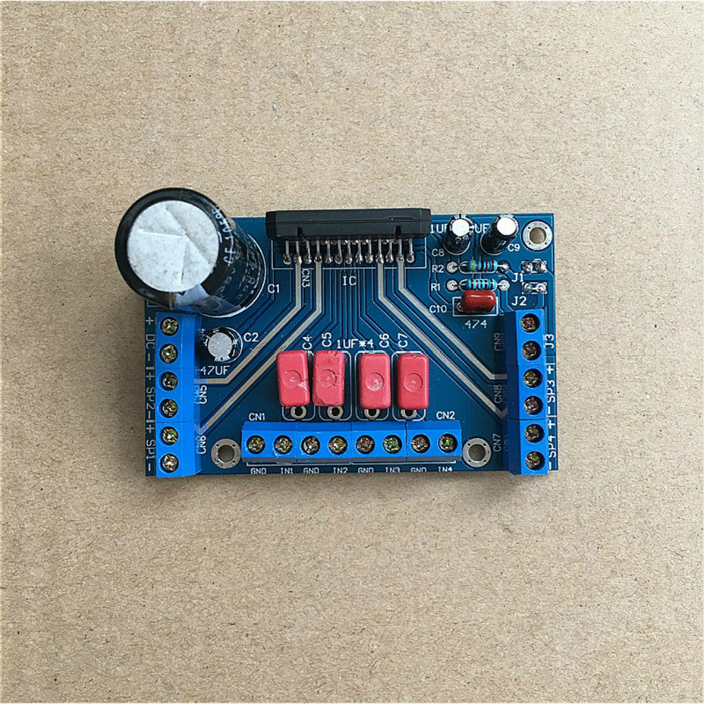 DC 12V TDA7388 Four Channel 4x41W Audio Power Amplifier Board BTL PC Car Amp