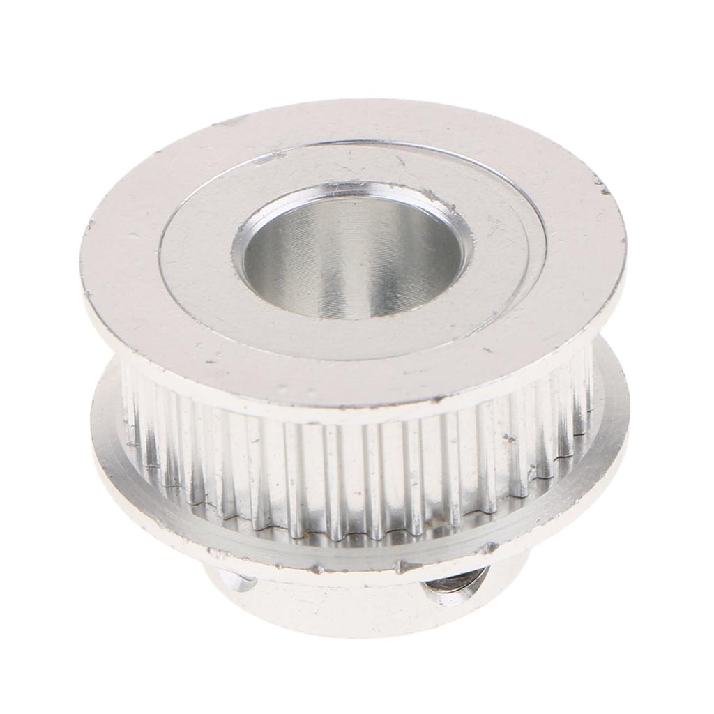 Aluminum Alloy 3D Printer GT2 Timing Belt Pulley 36 Teeth Bore 10mm